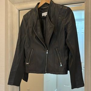Hundred percent genuine leather Calvin Klein jacket